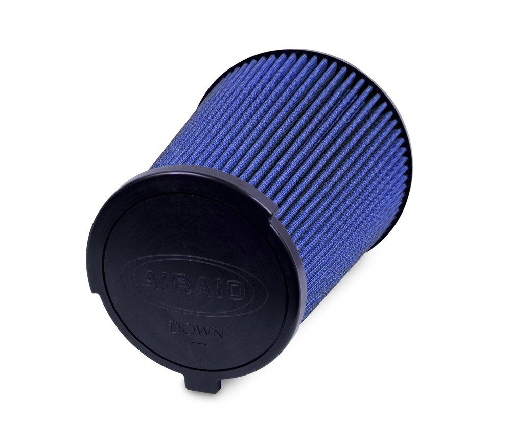 Airaid 10-14 Ford Mustang Shelby 5.4L Supercharged Direct Replacement Filter - Oiled / Blue Media 860-512