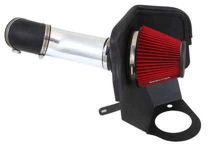 Spectre 14-16 Jeep Cherokee V6-3.2L F/I Air Intake Kit - Polished w/Red Filter 9014