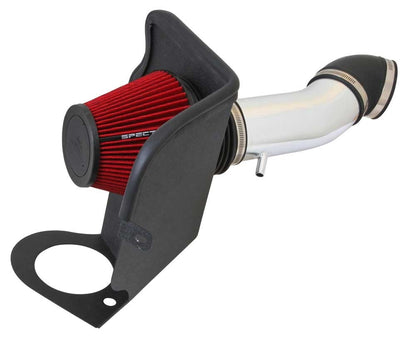 Spectre 14-16 Jeep Cherokee V6-3.2L F/I Air Intake Kit - Polished w/Red Filter 9014