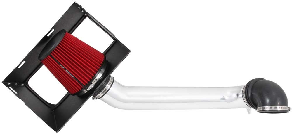 Spectre 13-15 RAM 1500 V6-3.6L F/I Air Intake Kit - Polished w/Red Filter 9016