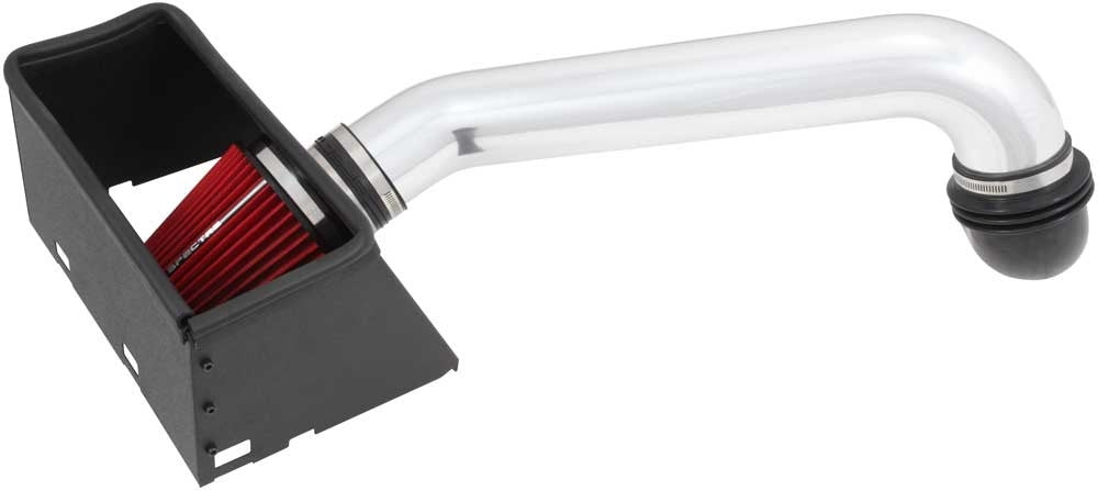 Spectre 13-15 RAM 1500 V6-3.6L F/I Air Intake Kit - Polished w/Red Filter 9016