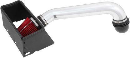 Spectre 13-15 RAM 1500 V6-3.6L F/I Air Intake Kit - Polished w/Red Filter 9016