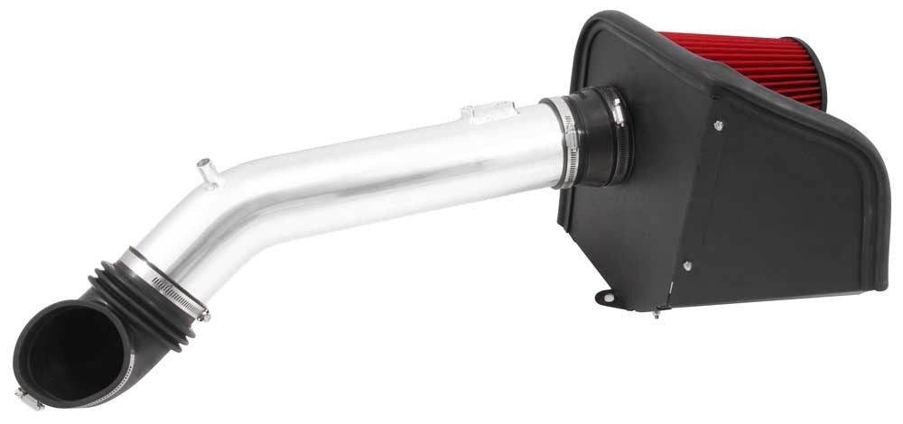 Spectre GM Silverado/Sierra 1500 4.3L Air Intake Kit - Polished w/Red Filter 9026