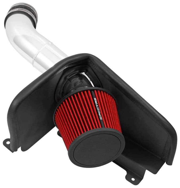Spectre 15-16 Chrysler 200 3.6L Air Intake Kit - Polished w/Red Filter 9049