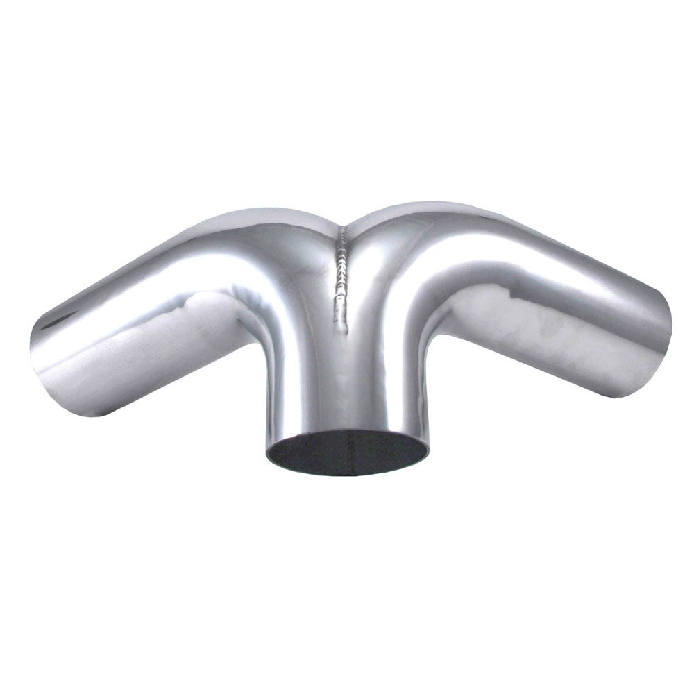 Spectre Universal Tube Y-Pipe 4in. OD / 120 Degree Y-Angle / 100 Degree Leg Angle (6in. Legs) 97974