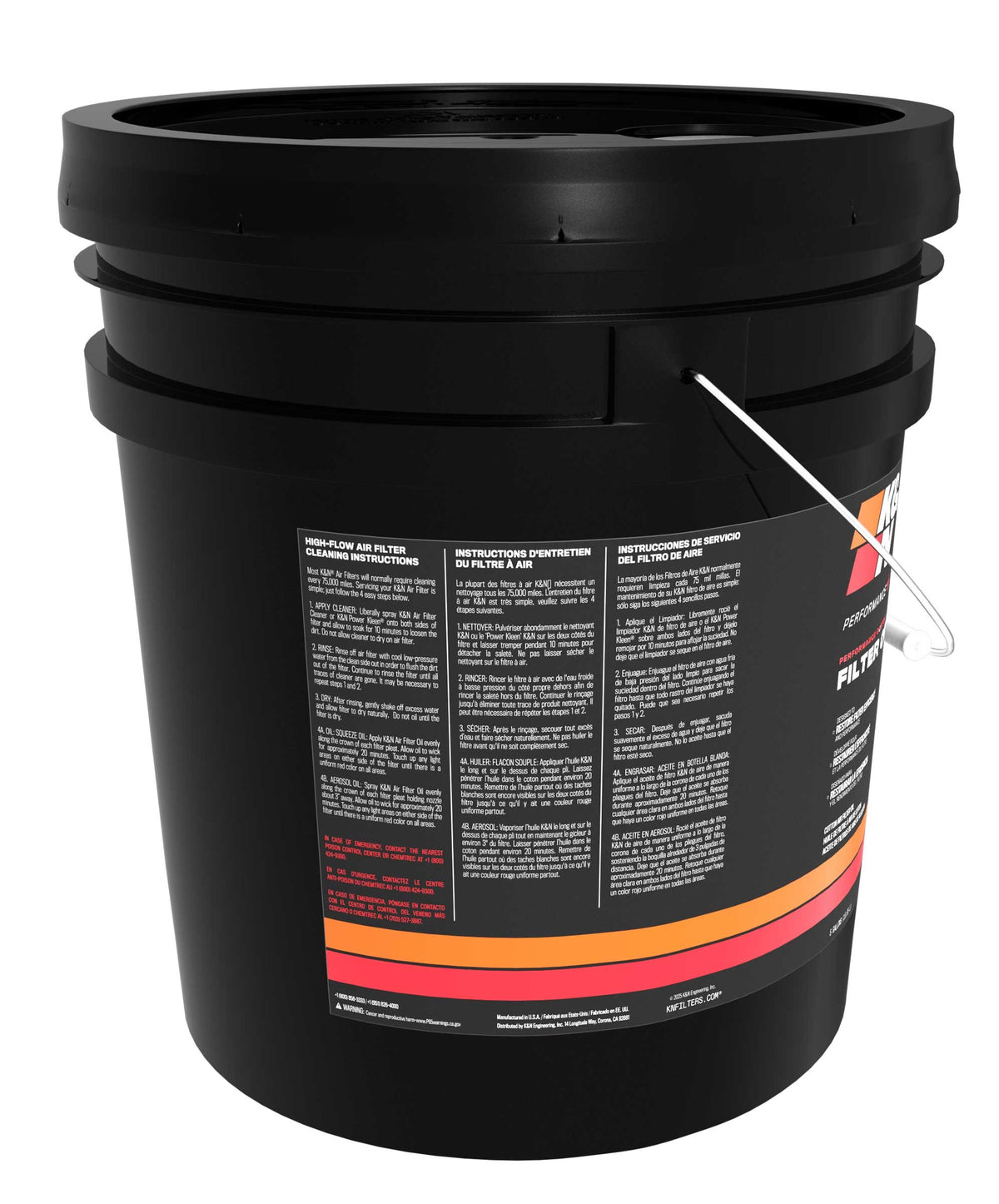 K&N 5 Gallon Air Filter Oil 99-0555