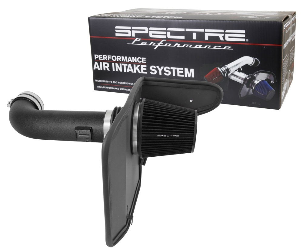 Spectre 10-15 Chevy Camaro V8-6.2L F/I Air Intake Kit - Black w/ Black Filter 99080K