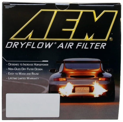 AEM Induction AEM 96-97 Chevy/GMC Full Size Pick Up 3.75in ID x 6.063in OD x 9.5in H Replacement DryFlow Filter AE-10796