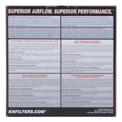 K&N Engineering K&N 2017 Bajaj Dominar 400 Replacement Air Filter BA-3717