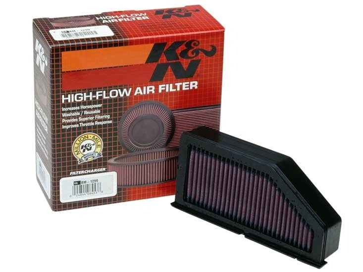 K&N Engineering K&N 97-08 BMW K1200RS/LT/C/GT 8.313in OS Length / 3.875 OS Width / 1.938in H Replacement Air FIlter BM-1299