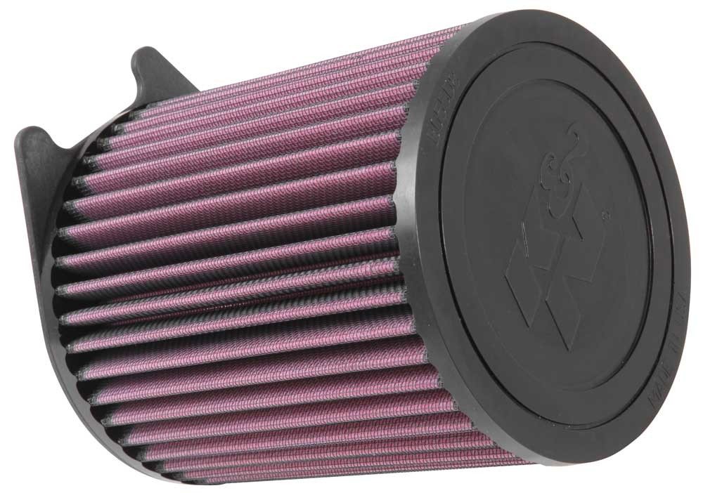 K&N Engineering K&N Replacement Round Straight Air Filter for 14-15 Mercedes Benz A45/CLA45/GLA45 AMG 2.0L E-0661