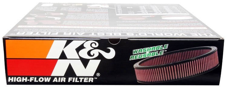 K&N Engineering K&N Replacement Air Filter GM CARS & TRUCKS, V8, 1966-84 E-1650