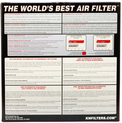 K&N Engineering K&N Replacement Air Filter HONDA PRELUDE 1983-85 E-2925