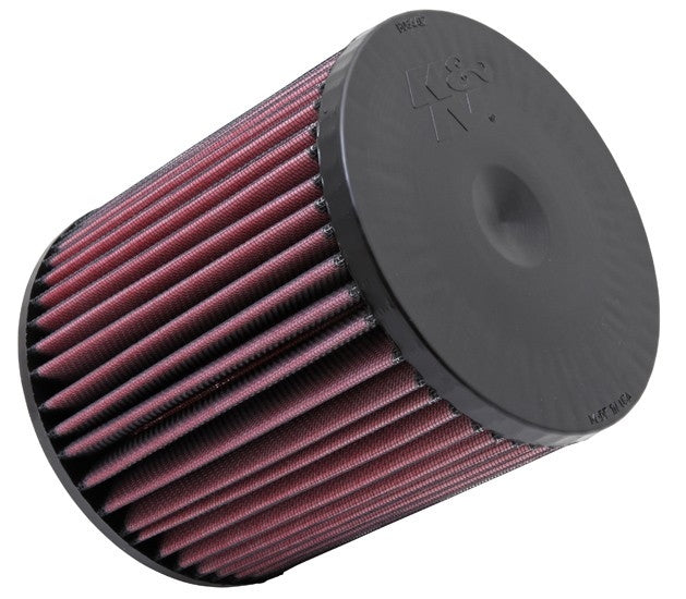 K&N Engineering K&N Replacement Round Straight Universal Air Filter for 2010-2015 Audi A8 2.0L/2.5L/3.0L/4.0L/4.2L E-2999