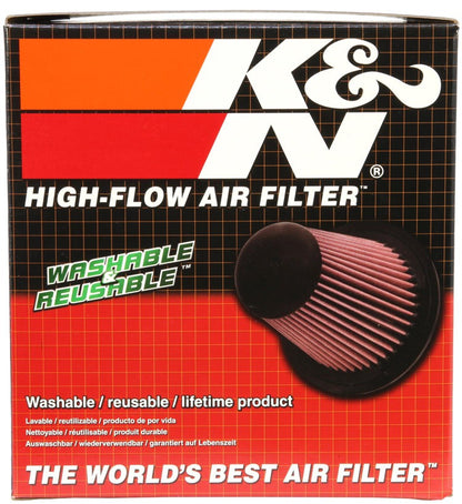 K&N Engineering K&N Replacement Round Straight Universal Air Filter for 2010-2015 Audi A8 2.0L/2.5L/3.0L/4.0L/4.2L E-2999