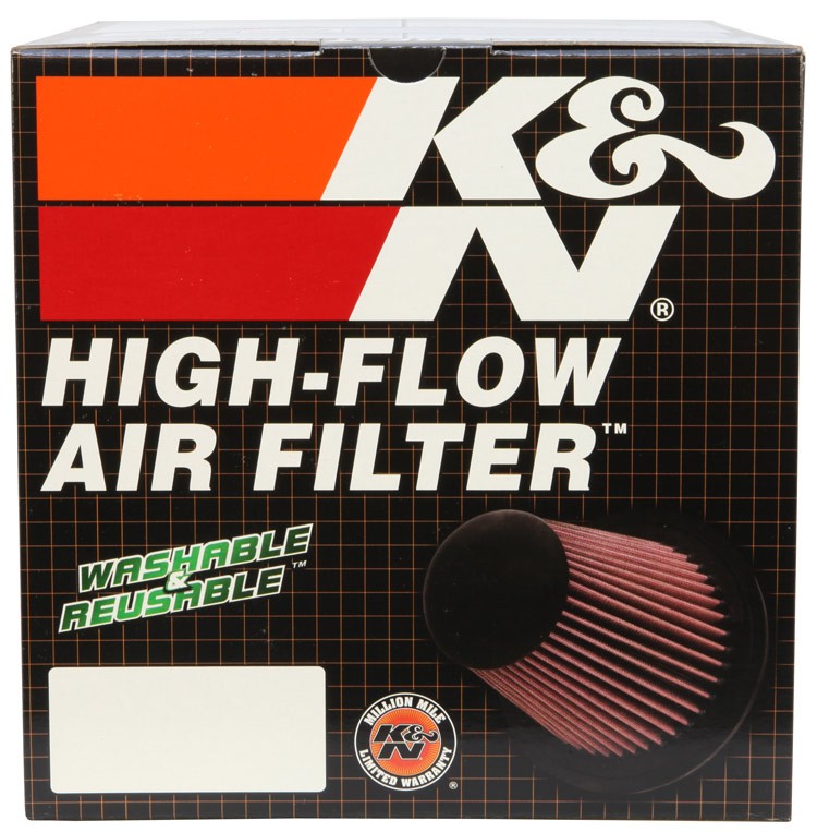K&N Engineering K&N Replacement Round Straight Universal Air Filter for 2010-2015 Audi A8 2.0L/2.5L/3.0L/4.0L/4.2L E-2999