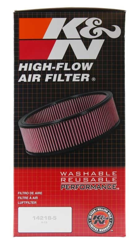 K&N Engineering K&N Universal Custom Air Filter - Oval Shape 11.5in Outer Length / 8.125in Outer Width / 4in Height E-3504