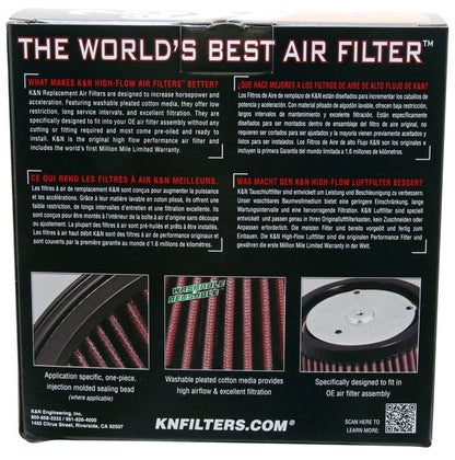 K&N Engineering K&N Unique Air Filter - Replacement Element for RK-3931 E-3975