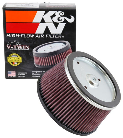 K&N Engineering K&N Universal Custom Air Filter - Round 6.25in Base OD 5.531in Top OD 3.25in Height E-3984