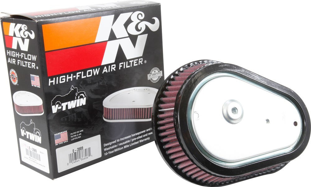 K&N Engineering K&N Unique Custom Air Filter - Cotton Gauze - 2in Height E-3989