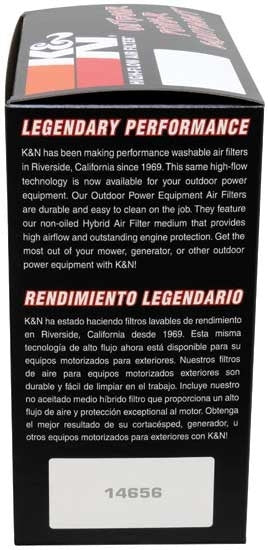 K&N Engineering K&N Onan Welder OEM 140-1228 Replacement Drop In Air Filter E-4425
