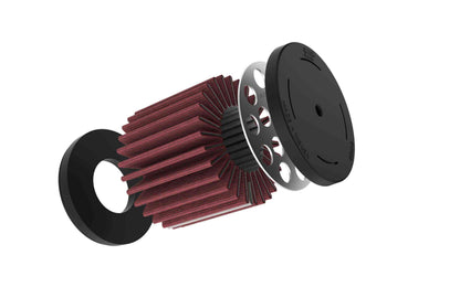 K&N Engineering K&N Replacement Industrial Air Filter Round 1.625in ID / 3.625in OD / 2.875in H for Honda E-4513