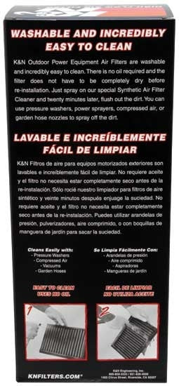K&N Engineering K&N Replacement Industrial Air Filter for Case/ASV/Bobcat/Caterpillar/Gehl/Hitachi/Kubota/John Deere E-4962