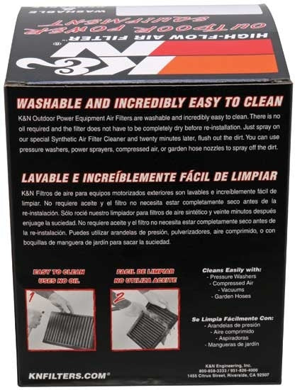 K&N Engineering K&N Replacement Industrial Air Filter - Oval Tapered - Honda GX240 8HP/GX270 9HP/GX340 11HP E-4967