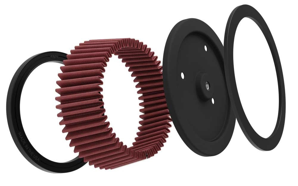 K&N Engineering K&N Round Tapered 6.25in Base OD x 5.5in Top OD x 2.125in H Replacement Filter for Harley Davidson HD-0800