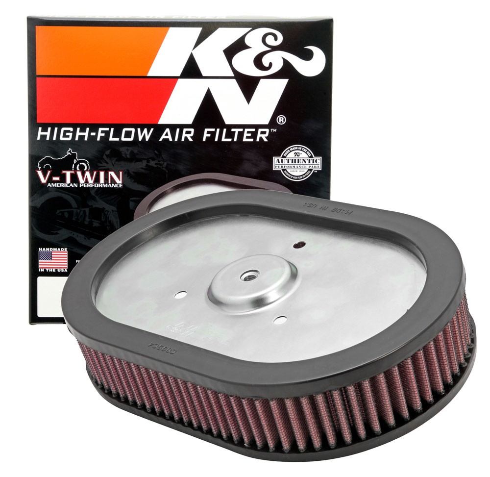 K&N Engineering K&N 10-12 Harley Davidson FLHXSE/FLSTSE / 11-12 FLHTCUSE / 11 FLTRUSE Replacement Air Filter HD-0910