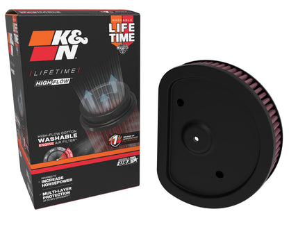 K&N Engineering K&N Harley Davidson F/I Models 1995-1998 Air Filter HD-1395
