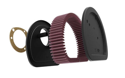 K&N Engineering K&N Replacement Air Filter 7.125in L x 5.688in W x 1.625in H for Harley Davidson HD-1611