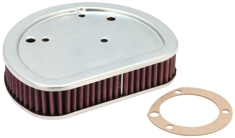 K&N Engineering K&N Replacement Air Filter 7.125in L x 5.688in W x 1.625in H for Harley Davidson HD-1611