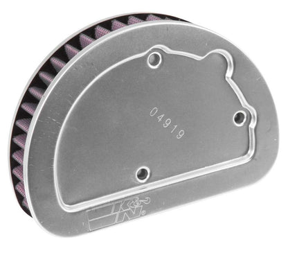 K&N Engineering K&N Replacement Unique Air Filter 6.625in L x 4.75in W x 1.625in H with 1 Flange for Harley Davidson HD-1614