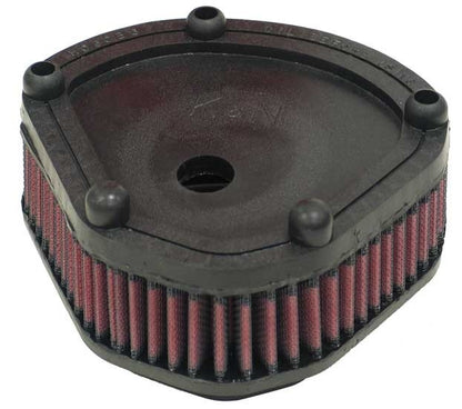 K&N Engineering K&N Replacement Air Filter 4.5in x 6.15in x 4in x 3in x 3.25in H for Harley Davidson HD-2086