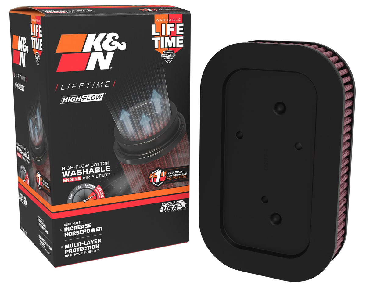 K&N Engineering K&N 04-10 Harley Davidson Sportster Replacement Air Filter HD-8834