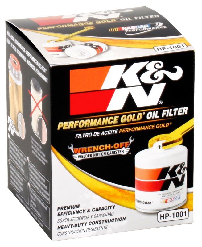 K&N Engineering K&N Chevy / Pontiac / GMC / Buick Performance Gold Oil Filter HP-1001
