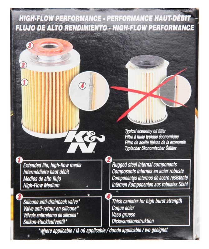 K&N Engineering K&N 87-92 Supra Turbo /93-98 Supra Turbo/Non-Turbo / 06-09 Miata / 07-09 Mazdaspeed3 Performance Gol HP-1002