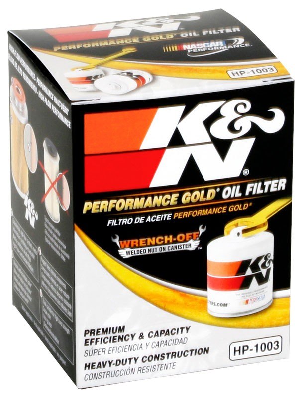 K&N Engineering K&N 03-09 Scion tC / 00-05 Celica GT/GT-S Performance Gold Oil Filter HP-1003