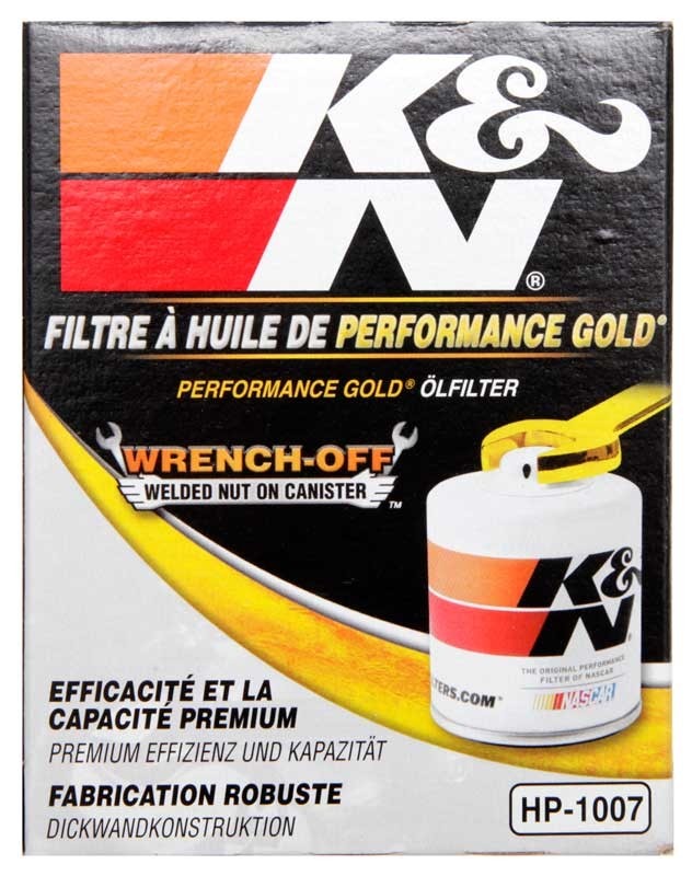 K&N Engineering K&N Buick / Chevrolet / Oldsmobile Performance Gold Oil Filter HP-1007