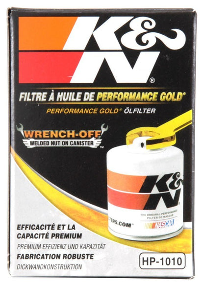 K&N Engineering K&N Evo 8-10 & 06-09 Civic Si Performance Gold Oil Filter HP-1010