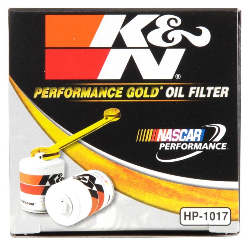 K&N Engineering K&N 3.74inch / 2.98 OD Performance Gold Oil Filter HP-1017