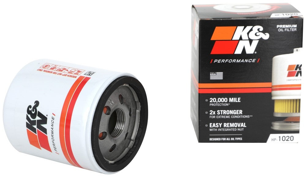 K&N Engineering K&N Premium Wrench-Off Oil Filter HP-1020