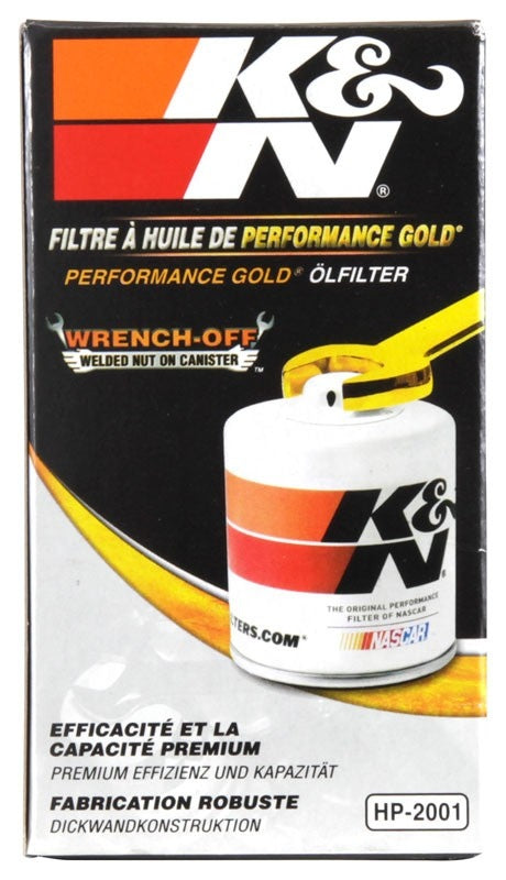 K&N Engineering K&N Oil Filter OIL FILTER; AUTOMOTIVE HP-2001
