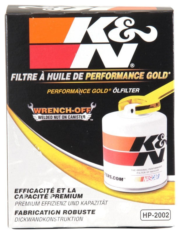 K&N Engineering K&N Oil Filter OIL FILTER; AUTOMOTIVE HP-2002