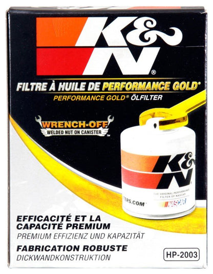 K&N Engineering K&N Oil Filter OIL FILTER; AUTOMOTIVE HP-2003