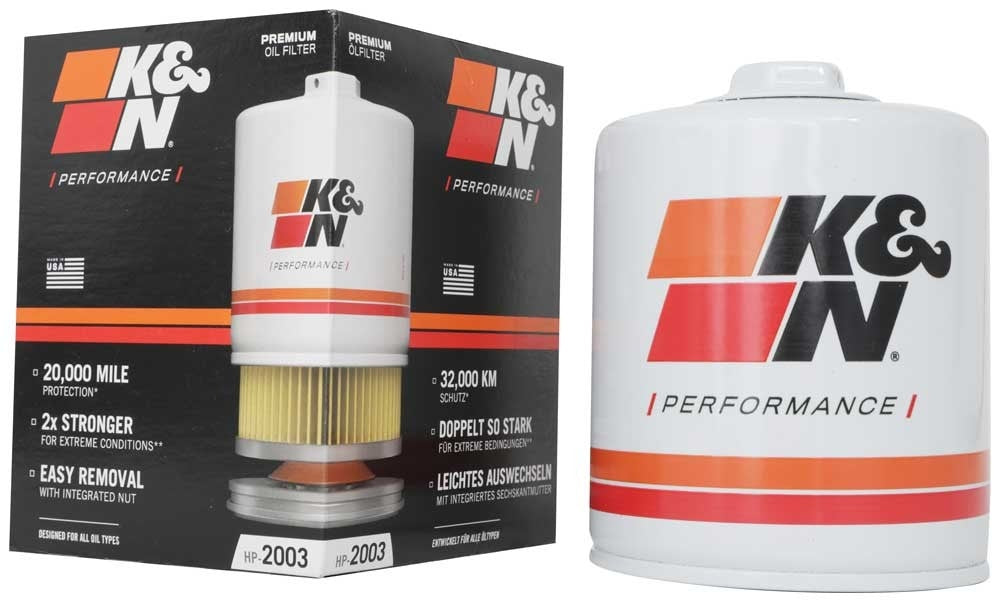 K&N Engineering K&N Oil Filter OIL FILTER; AUTOMOTIVE HP-2003