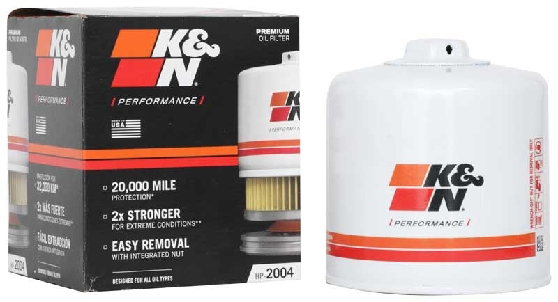 K&N Engineering K&N 87-92 Supra Non-Turbo / 99-04 Grand Cherokee 4.0 Performance Gold Oil Filter HP-2004