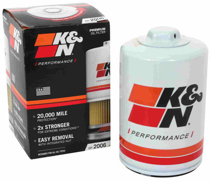 K&N Engineering K&N Universal Performance Gold Oil Filter HP-2006