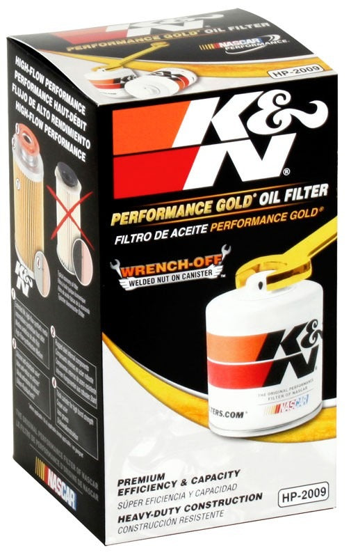 K&N Engineering K&N 03-05 Neon SRT-4 / Lotus Elise Performance Gold Oil Filter HP-2009